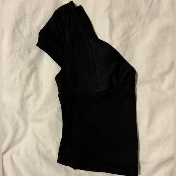 black sweatheart top - Picture 3 of 3